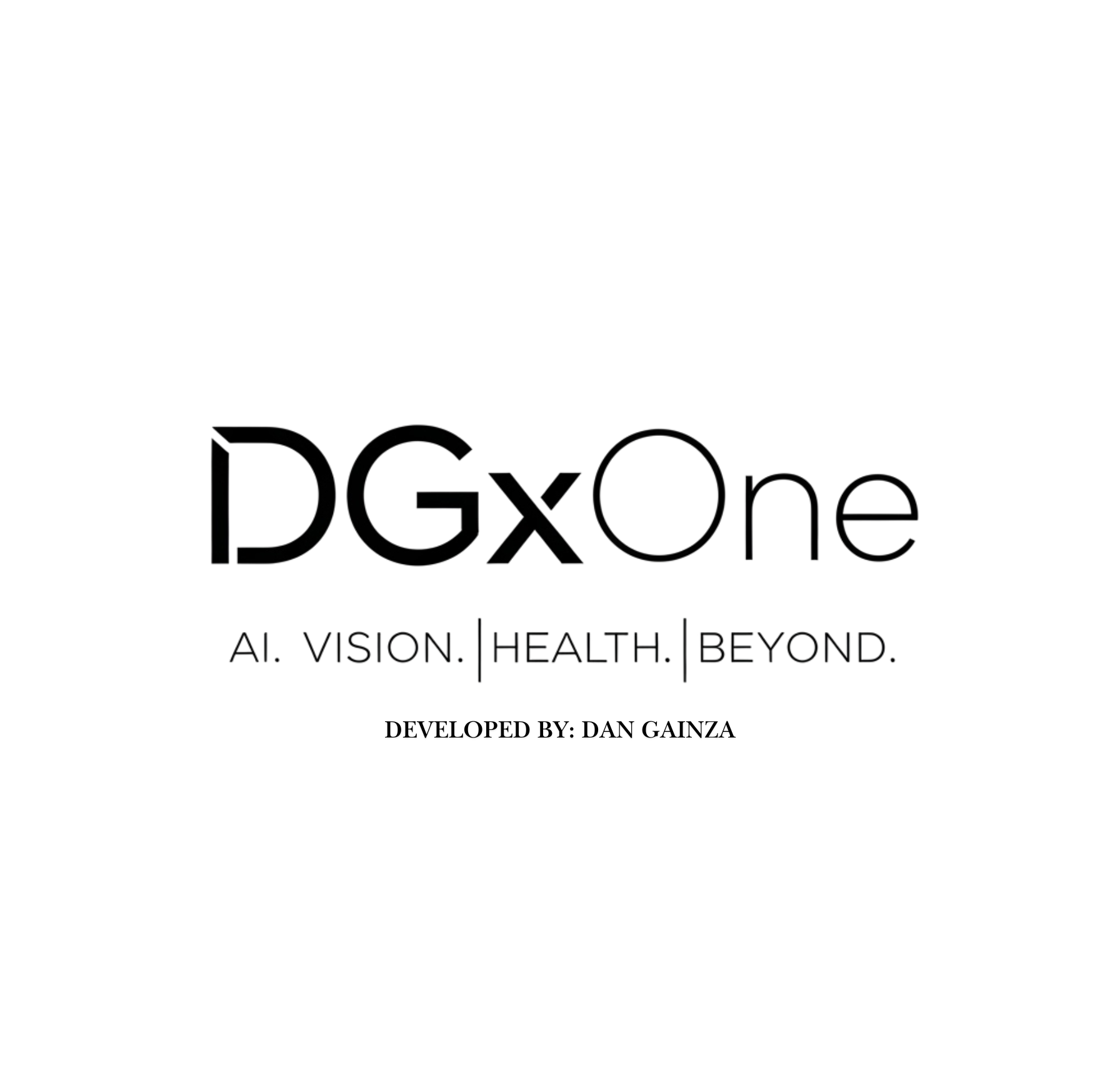 DGxOne logo concept