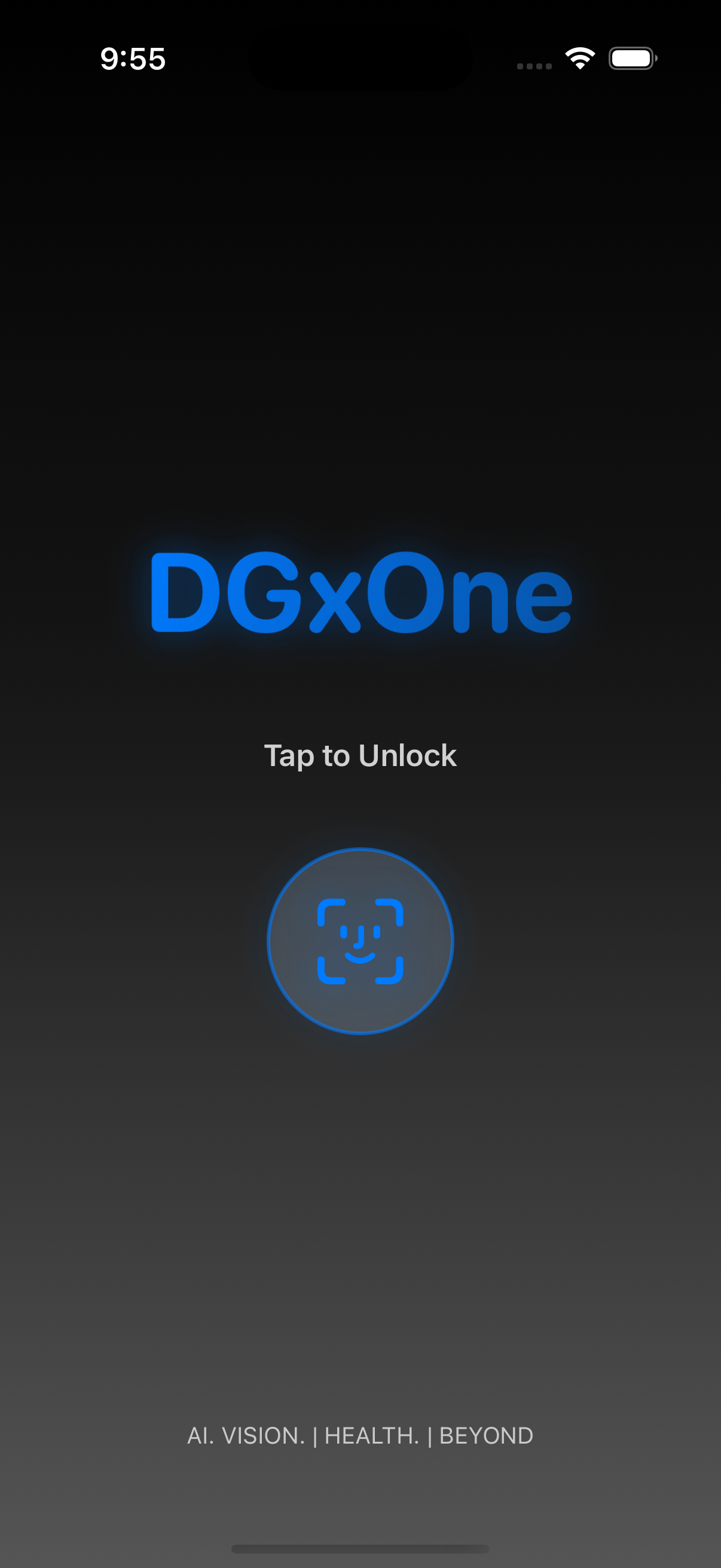 DGxOne interface concept