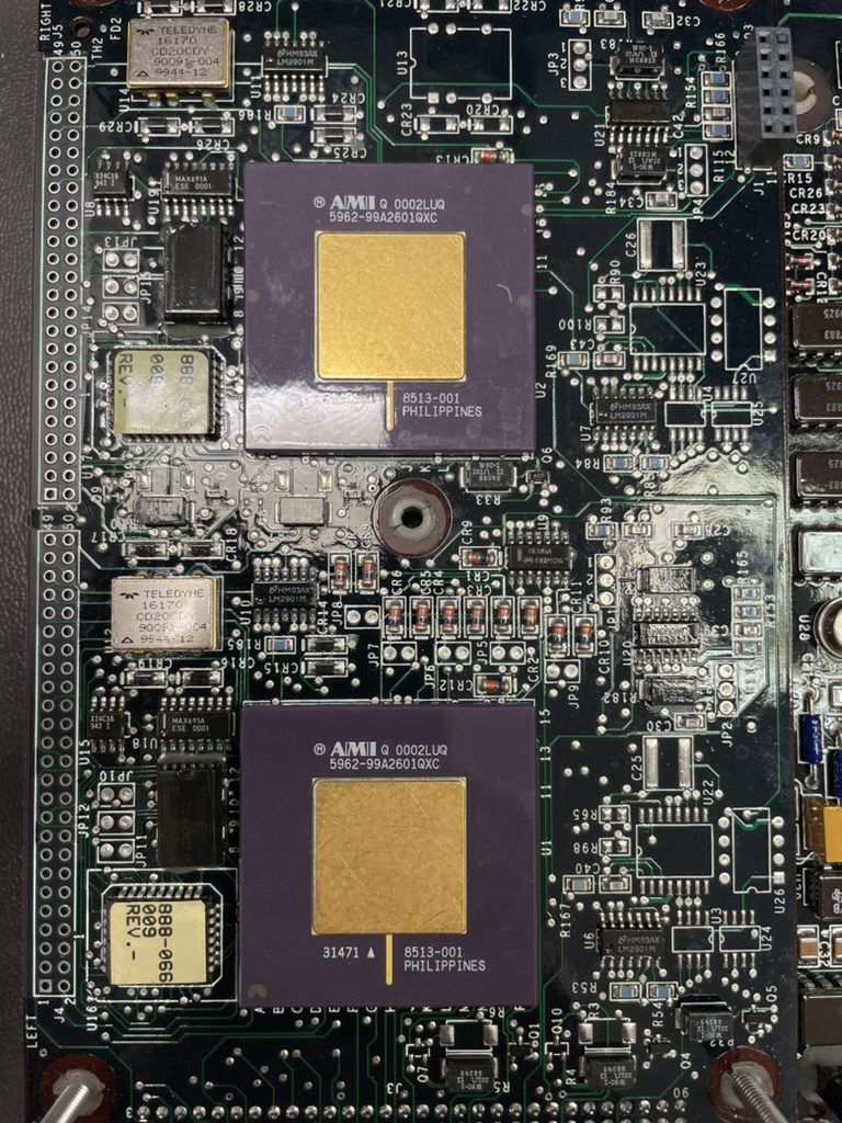 LED and microcontroller prototype at the bench